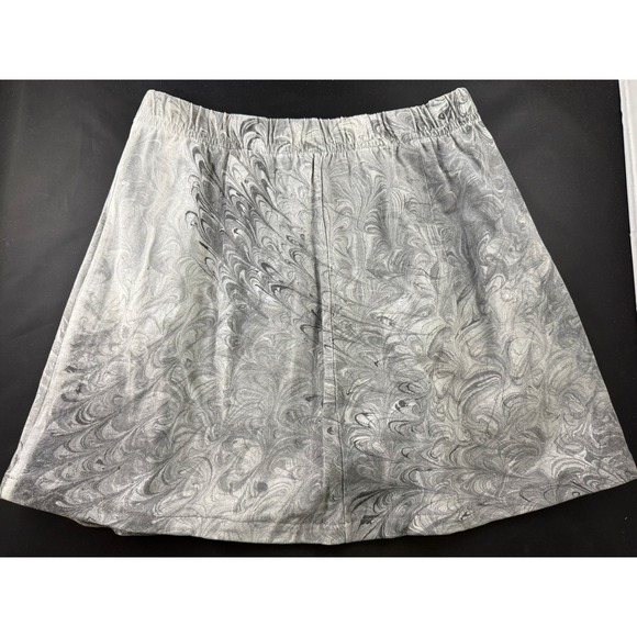 Dharma Trading Co. Other - Shirleighs Marbled Art Kids Grey Swirl Cotton Skirt Dharma Trading Co Medium